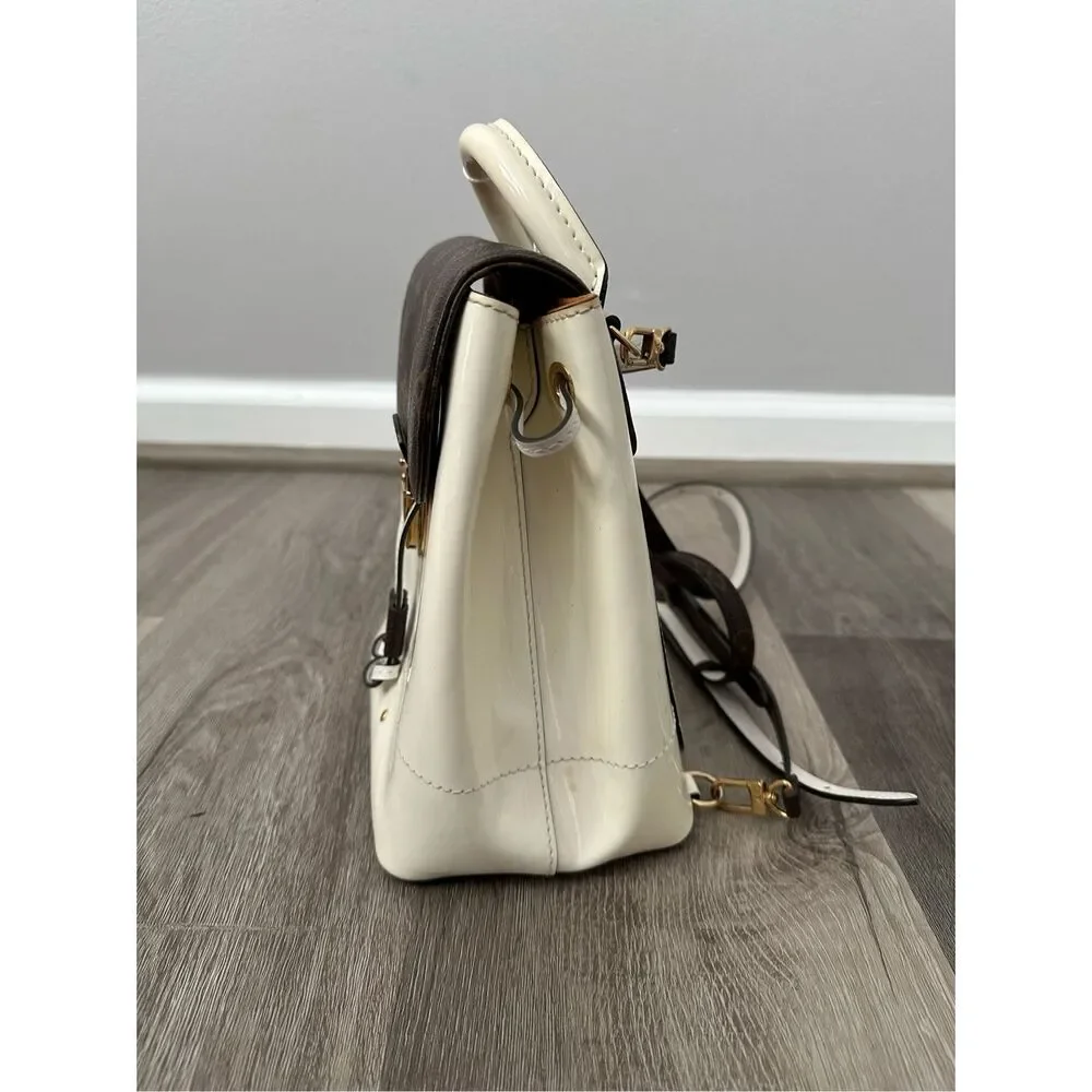 Louis Vuitton Patent Monogram Hot Springs Backpack Snow